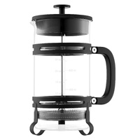 French Press Coffee Maker, 1 Liter Borosilicate Glass Coffee Press Tea Maker with Stainless Steel Filter, Large Glass French Presses Cold Brew for Cam