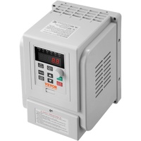 VFD 5HP, 4KW, 18A, 1 Phase 220V-240V Input to 3 Phase 220V-240V Output Variable Frequency Drive, 0-400Hz VFD for AC Motor Speed Control