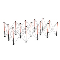 Portable Folding Workstand 2455 x 1260 mm Collapsible Work Stand 2724 kg
