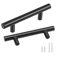 VEVOR 30 Pack Cabinet Pulls, 3in / 76mm Center to Center Slim Kitchen Cabinet Drawer, Stainless Steel Modern Kitchen Cupboard Door Handles for Kitchen