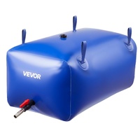 Water Storage Bladder 240L Large Capacity Water Bag, Portable & Collapsible Soft Waters Container, Leakproof & Tear-Resistant PVC Emergency Waters Sto