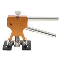 Dent Puller Kit, 60 PCS Paintless Dent Removal Kit with Golden Lifter, Bridge Puller, Rubber Hammer, Glue Gun, Auto Body Hail Damage Repair Remover To