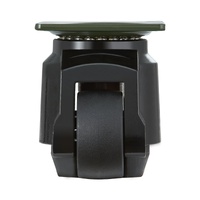 VEVOR Leveling Casters, Set of 4, 1000 kg Total Load Capacity, 63.5 mm, Heavy Duty with Upgraded Handle Design, 360 Degree Swivel Caster Wheels, Adjus