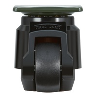 VEVOR Leveling Casters, Set of 4, 500 kg Total Load Capacity, 50.8 mm, Heavy Duty with Upgraded Handle Design, 360 Degree Swivel Caster Wheels, Adjust
