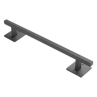 Barn Door Handle, 320 mm Rustic Fence Gate Handle, Rust-Resistant Coating, Heavy Duty Carbon Steel Outdoor Gate Handles, Easy to Install, Metal Slidin