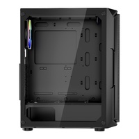 Mid-Tower ATX PC Gaming Case Computer Case Box with 4 x 120 mm ARGB Fans