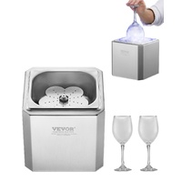 Glass Froster Chiller, CO2 Beer Glass Froster, 8-10 Seconds/Cup with LED Light, Instant Glass Chiller for Wine, Cocktail, Champagne, Mixed Drinks, Jui