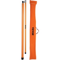 Load Height Measuring Stick, 15\' Sturdy Fiberglass Truck Height Stick with Adjustable Pole, Non-conductive Truck Height Measuring Stick with Carrying
