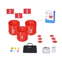 VEVOR Backyard Golf Game 3 Hole Portable Bucket Golf Game for Kids and Adults