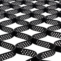 Ground Grid 2-Inch Depth Geocell Grid 16.4x6.5FT / 5000x1980mm for Gravel