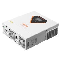 Hybrid Solar Inverter, 3500W, All in One Pure Sine Wave Power Inverter Charger, 220V AC, with Built-in 100A MPPT Solar Charger Controller, for Off-Gri