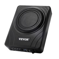 VEVOR 8" 300W Under Seat Car Subwoofer Slim Powered Car/Truck Subwoofer System