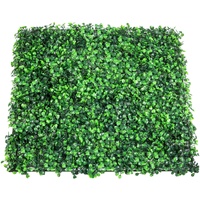 VEVOR Artificial Boxwood Panel UV 12pcs Boxwood Hedge Wall Panels Artificial Grass Backdrop Wall 20X20" 4cm Green Grass Wall Fake Hedge for Decor Priv