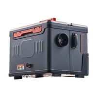 Diesel Heater, 8KW, DC 12V/24V, All in One Portable Diesel Air Heater with Bluetooth APP Control, Remote Control and LCD Screen, 5 L Fuel Tank for Tru