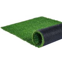 VEVOR Artifical Grass, 3 x 5 ft Rug Green Turf, 1.38" Fake Door Mat Outdoor Patio Lawn Decoration, Easy to Clean with Drainage Holes, Perfect For Mult