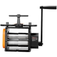 VEVOR Rolling Mill, 2.24"/57 mm Jewelry Rolling Mill Machine, 1: 2 Gear Ratio, 3-in-1 Multi-function Rolling Mill, 0-5.5 mm Press Thickness for Metal 
