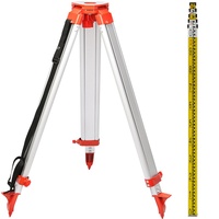 Super Combination 1.65m Aluminum Tripod + 5m Staff For Rotary Laser Leveltop