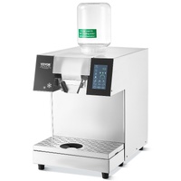 Commercial Snowflake Ice Machine, 397LBS/24H Snowflake Ice Maker, Stainless Steel Ice Shaver Machine, Electric Snow Cone Maker, Liquid Cooling System 