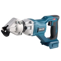 Metal Shear, Sheet Metal Cutter Cordless with 360-Degree Pivoting Head, Double Blades, 25000 RPM Speed, Cuts 18 GA Galvanized Steel, 20 GA Stainless S