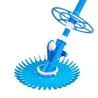 Suction Pool Cleaner, Automatic Pool Vacuum Cleaner, Suction Side Automatic Pool Cleaner, Suction Vacuum Pool Sweeper with 12 Hoses, for In-ground and