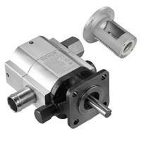 Hydraulic Wood Log Splitter Pump Kit, 13 GPM, 2 Stage 4000 PSI Aluminum Hydraulic Gear Pump, with Coupling Installation Base 1/2'' NPT Outlet 3600 RPM