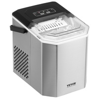 VEVOR Portable Countertop Ice Maker 26Lbs/24H Self-Cleaning with Scoop Basket