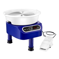 VEVOR Pottery Wheel, 11 inch Pottery Forming Machine, 450W Electric Wheel for Pottery with Foot Pedal and LCD Touch Screen, Direct Drive Ceramic Wheel