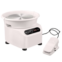 VEVOR Pottery Wheel, 11 inch Pottery Forming Machine, 350W Electric Wheel for Pottery with Foot Pedal and LCD Touch Screen, Direct Drive Ceramic Wheel