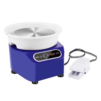 VEVOR Pottery Wheel, 11 inch Pottery Forming Machine, 350W Electric Wheel for Pottery with Foot Pedal and LCD Touch Screen, Direct Drive Ceramic Wheel