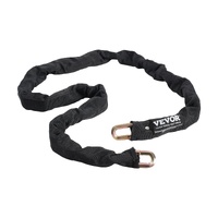Bike Chain Lock, 5.91 Ft Security Bicycle Chain Lock, Heavy Duty Metal Steel Anti-Theft High Security Bike Locks, Perfect for Bike, Motorcycle, Scoote