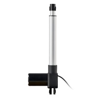 Linear Actuator 12V, 10 Inch Heavy Duty 1320lbs/6000N Linear Actuator, 0.19"/s Linear Motion Actuator with Mounting Bracket & IP44 Protection for Elec