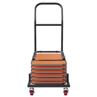 VEVOR 12 Chairs Folding Chair Storage Dolly Folding Chairs Rack Heavy Duty Iron