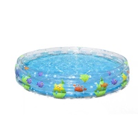 Bestway 1.83m x H33cm Deep Dive 3-Ring Inflatable Play Pool