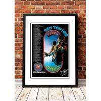 The Angels (Angel City) 'Face to Face' In Store Poster 1978 - Framed A1