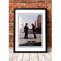 Pink Floyd 'Wish You Were Here' In Store Poster 1975 - Framed A2