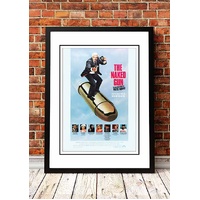 The Naked Gun' Cult Movie Poster! - Framed A2
