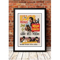 Elvis 'Wild in the Country' Framed Movie Poster! - Framed A4