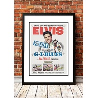 Elvis 'G.I. Blues' Framed Movie Poster! - Framed A2