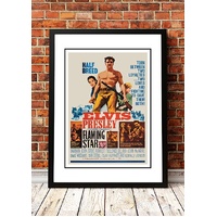 Elvis 'Flaming Star' Framed Movie Poster! - Framed A2
