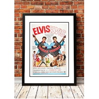 Elvis 'Double Trouble' Framed Movie Poster! - Framed A2