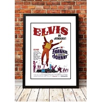 Elvis 'Frankie and Johhny' Framed Movie Poster! - Framed A2