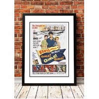Elvis 'Girls, Girls, Girls' Framed Movie Poster! - Framed A2