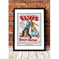 Elvis 'Harem Scarem' Framed Movie Poster! - Framed A4