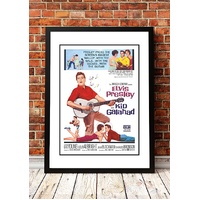 Elvis 'Kid Galahad' Framed Movie Poster! - Framed A4