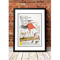 Elvis 'Kissin' Cousins' Framed Movie Poster! - Framed A4