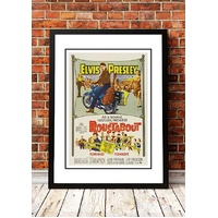 Elvis 'Roustabout' Framed Movie Poster! - Framed A4
