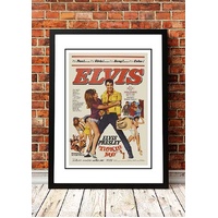 Elvis 'Ticke Me' Framed Movie Poster! - Framed A2