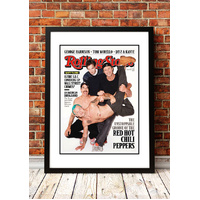 Red Hot Chili Peppers' Rolling Stone Magazine Cover! - Framed A2