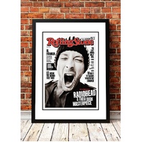 Radiohead' Rolling Stone Magazine Cover! - Framed A2
