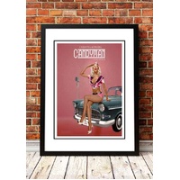 Christina Aguilera ‘Candyman’ In Store Promotional Poster 2006 - Framed A4